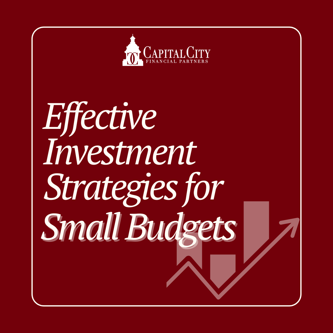 effective investment strategies for small budgets