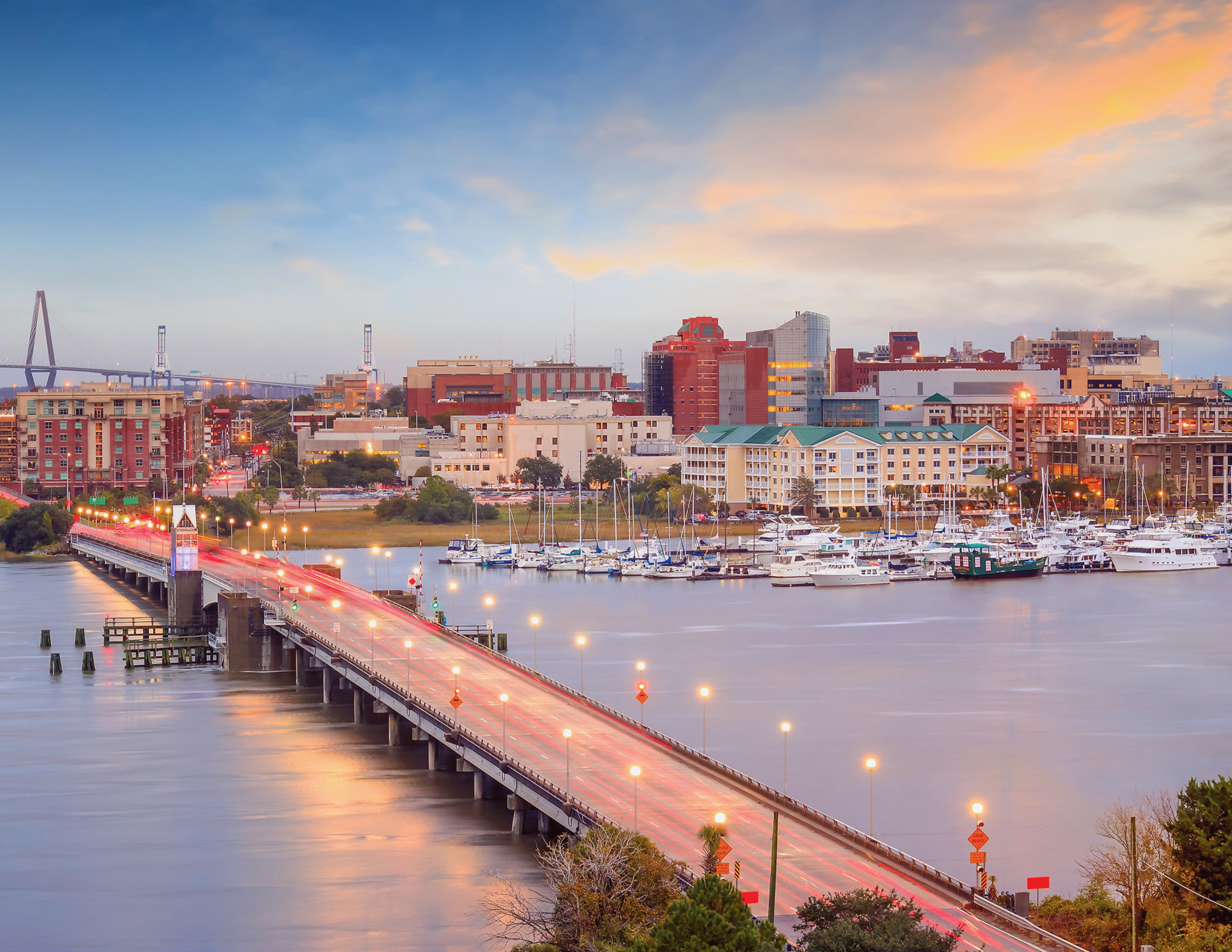 Charleston South Carolina Skyline